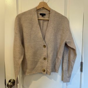 J. Crew alpaca and wool blend cardigan - size S - EUC